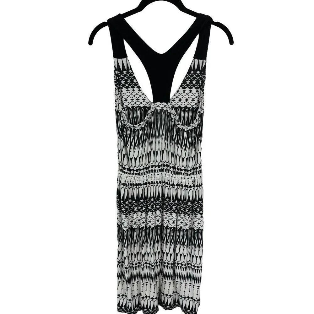 Envi black and white summer dress- size M